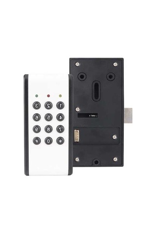 Pazly Dokunmatik Gizli Kodlu Kilit - Şifreli Dolap Ve Sandık Kilit Sistemi, 4xaaa Pil Gerekiyor, Pil Dahil Değil