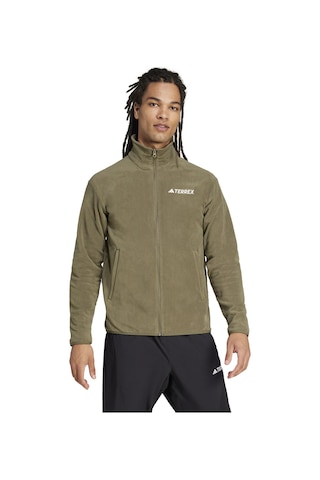Jp0796-e Adidas Mt Ess Fz Fl Erkek Ceket Haki Jp0796-e Haki