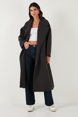 Lela Bayan Trençkot 6839617 Koyu Kahve Koyu Kahve