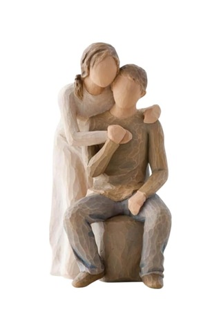 W. Tree Sen Ve Ben Dekoratif Biblo, Modern Çift Figürü, 17 Cm, Reçine Diğer