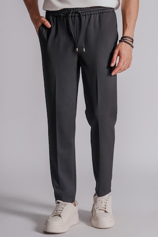 Braccas Erkek Yandan Cepli Beli Lastikli Relaxed Fit Jogger Pantolon Siyah Siyah