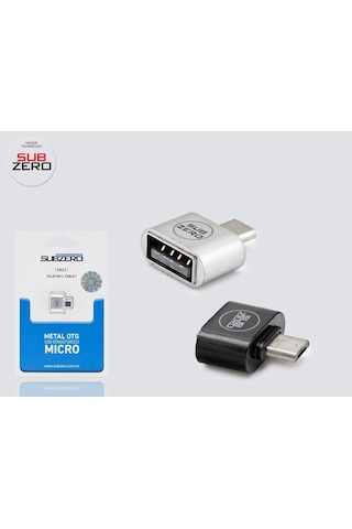 Subzero Ca22 Metal Usb Dönüştürücü Micro Otg