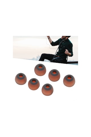 Konesam 3 Çift Hibrit Kulaklık Ucu Takımı - Silikon Ve Hafıza Köpüğü Bileşimi, Ses Yalıtımı Ve Performansı Artırır, 4.5-6.0mm Kulaklıklar İçin Uyumlu, Temizliği Kolay Diğer