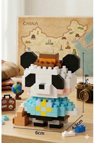 New Block Bricks 3d Puzzle Yapı Blokları Seti - Gezgin Panda