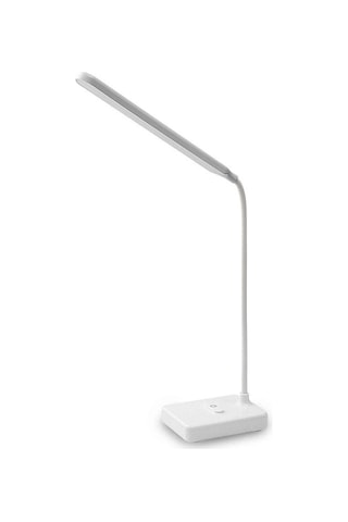 Dekoratif Dokunmatik D1901 Şarjlı 58cm Led Masa Lambası Beyaz