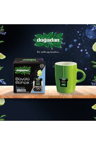 Doğadan Büyülü Bohça Earl Grey Siyah Çay 10'lu