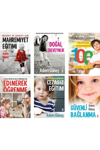 Çocuk Eğitimi Seti - Adem Güneş - 12 Adet Kitap - Çocuk Psikolojisi - Çocuk Gelişimi