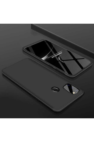 Samsung Uyumlu Galaxy M30s Kılıf Zore Ays Kapak Siyah