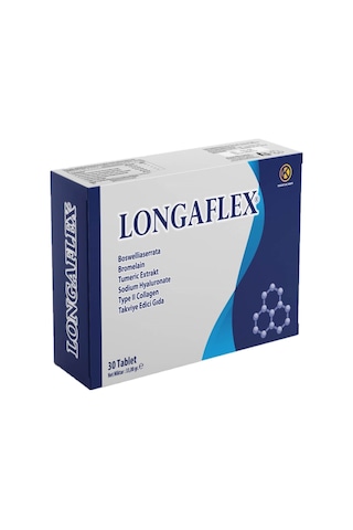 Longaflex - Tip 2 Kolajen ve Hyalüronik Asit İçeren Gıda Takviyes