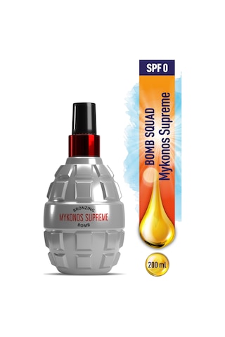 Eda Taşpınar Mykonos Supreme Bronzing Bomb Bronzlaştırıcı Güneş Yağı SPF0 200 ML