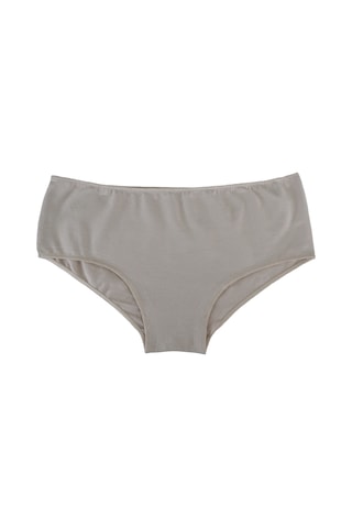 Must Have 3'lü Organik Pamuk Hipster Külot Siyah - Beyaz - Krem