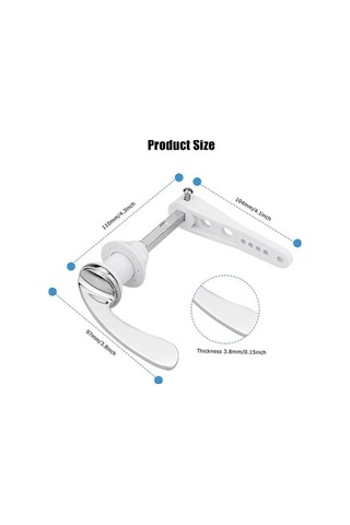 Tongxida Bosphorusboutique Zincirli Yedek Tuvalet Tuvalet Sones Sifonu Rh Kolu Çinko Banyo Aksesuarları Diğer