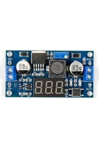 Arduino Lm2577 Ayarlanabilir Gerilim Gösteren Led'li Gerilim Yükseltici Modülü