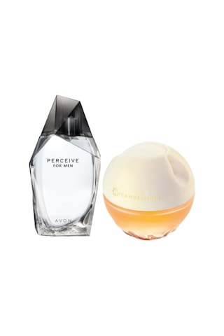 Avon Incandessence Kadın Parfüm EDP 50 ML + Avon Perceive Erkek Parfüm EDT 100 ML