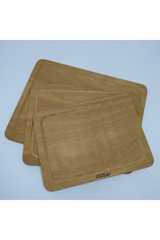 Ahşap Kesme Tahtası 3’Lü Ahşap