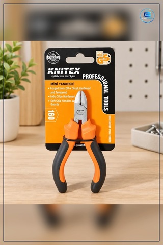 Mini Yan Keski 4.5' Yankeski Kablo Tel Kesici Manuel Hırdavat El