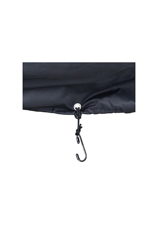 Vespa ET4-LX-PX-Primavera-Sprint Branda Dış Mekan *Siyah* (Top Case ve Cam uyumlu) L / SIP