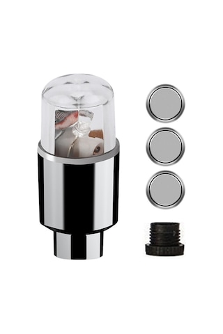 Jeehugo Bisiklet, Araba Ve Motosiklet İçin Led Tekerlek Işığı - Işık Ve Hareket Sensörlü, Su Geçirmez, 2 Adet Paketli Renkli Dönüşümlü Çok Renkli