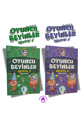 Tazof Oyuncu Beyinler Seviye 3-4 2 Kitap Bir Arada