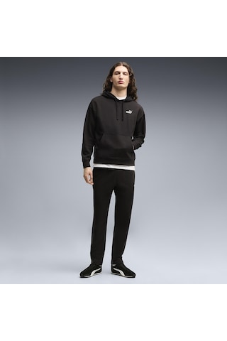 Puma Essentials Small No. 1 Logo Kadın Siyah Günlük Stil Sweatshirt 68239601