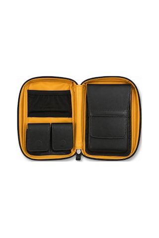 Firebird Siyah Deri Puro Taşıma Çantası & Seyahat Humidoru Trm5025
