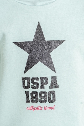 U.S. Polo Assn. Kız Çocuk Baskılı Yeşil Uzun Kol Eşofman Takımı Us2719-c-v3 Us2719-c-v3