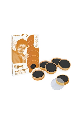 Jovı 171u Krem Yüz Boyası 8ml Siyah - 6'lı Kutu