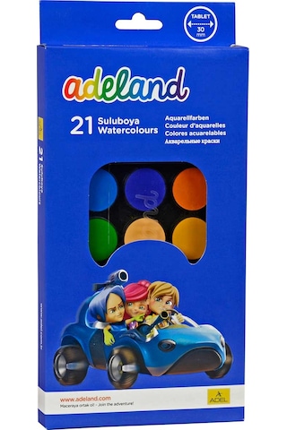 Adel Suluboya Seti 21 Renk N11.1496