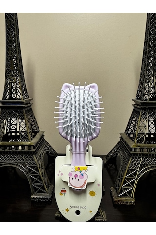 Fontenay Bebek Tarağı Bebek Saç Fırçası Mor Renk