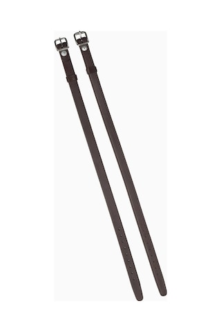 Lemieux Binicilik Ekipmanı Mahmuze Kayışı, Kauçuk Paslanmaz Tokalı Binici Ekipmanları Kahverengi 40 Cm