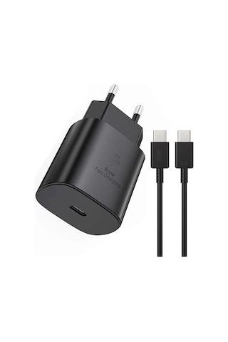 Samsung A52 - A53 5g - A54 5g - A55 5g Uyumlu Şarj Aleti 25w Hızlı Ve 5a Şarj Kablosu