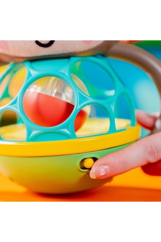 Bright Starts Grab & Giggle Monkey Light-up Müzikal Çıngırak Oyuncağı