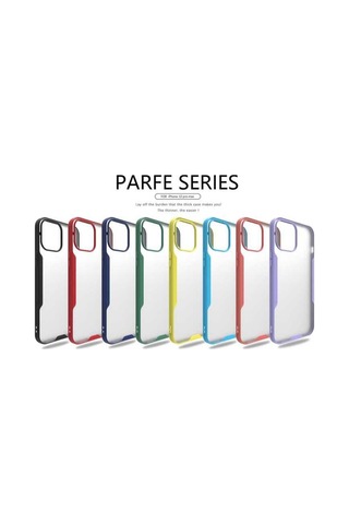 Apple Uyumlu iPhone 12 Pro Csm Zore Parfe Kılıf-mor