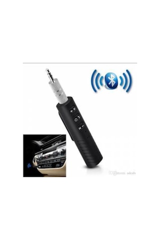 Bluetooth Aux  Araç Kiti Siyah