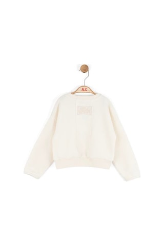 Kız Çocuk Gorgeous Sweat Nk-39610 KREM