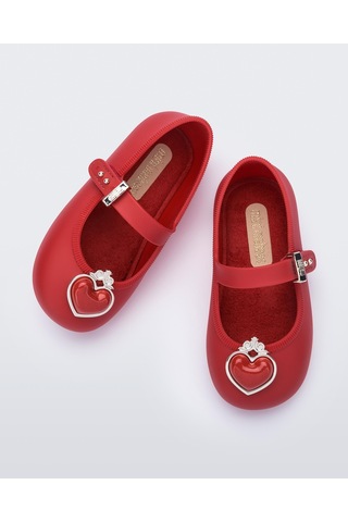 Mini Melissa Soft Ballerina Princess Kız Çocuk Ayakkabı 38098 Kırmızı