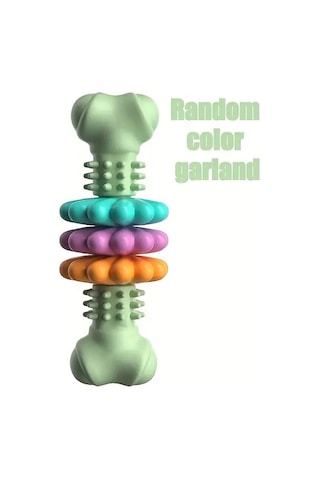 Elmpaly Yeşil Kemik: Küçük Ve Orta Boy Köpekler İçin Süper Dayanıklı Diş Temizleyen Çiğneme Oyuncak