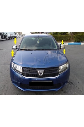 Markadan Dacia Sandero Stepway Krom Ayna Kapağı 2012 Sonrası 2 Pa