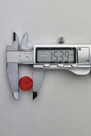 Küçük Akrilik Kare Desenli Yuvarlak Koyu Sarı Kaban Çeket Hırka Yelek Düğmesi 5 Adet