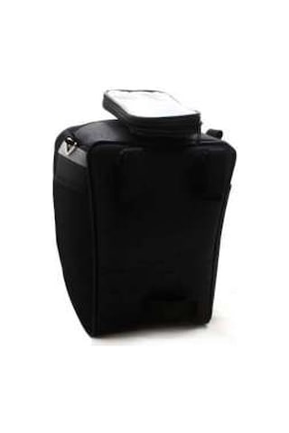 Procycle Pc-745 Katlanır Bisiklet Gidon Çantası Telefonluklu Siyah