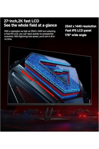 Xiaomi 2k Gaming Monitör G27qi Eu 1 Ms Ful Hd 180 Hz
