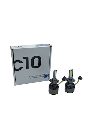 C10 Xenon Led Ampul H4 12v / 40w / 10000 Lumens