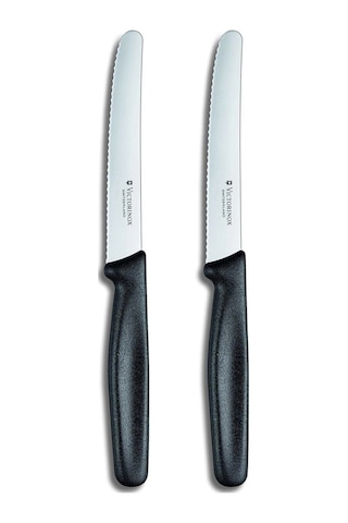 Victorinox Testere Ağızlı Büyük Bıçak Siyah
