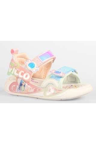 Vicco Arial Ortopedik Çocuk Sandalet Pudra