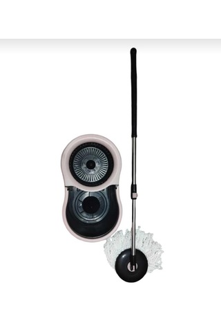 Sillgech 360 Smart Mop Jr. Black Siyah Temizlik Paspas Seti Pembe
