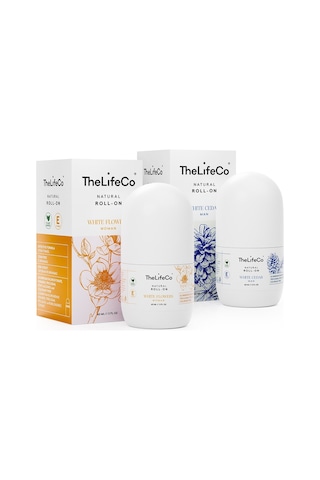 ﻿The Lifeco White Cedar + White Flowers Roll-On Deodorant 2 x 60 ML