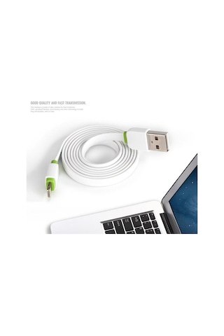 Emy My-445 Apple Uyumlu iOS Lightning Hızlı Şarj Data Kablosu 1Metre