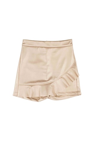 Bestkids Kız Çocuk Deri Şort Etek 001