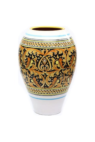 Palermo Küp Seramik Saksı Orta Boy