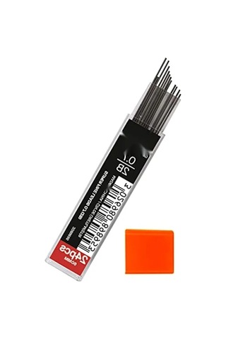 0.7 Mm 2b Süper Polimer Mekanik Kalem Kurşun Seti - 72'li